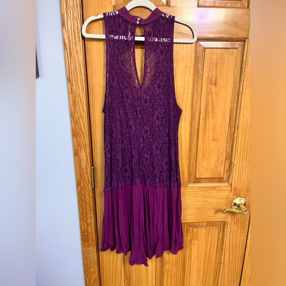Purple free people tunic - Picture 3 of 6